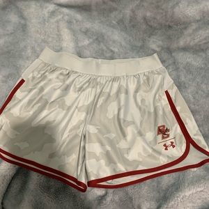 boston college camo shorts